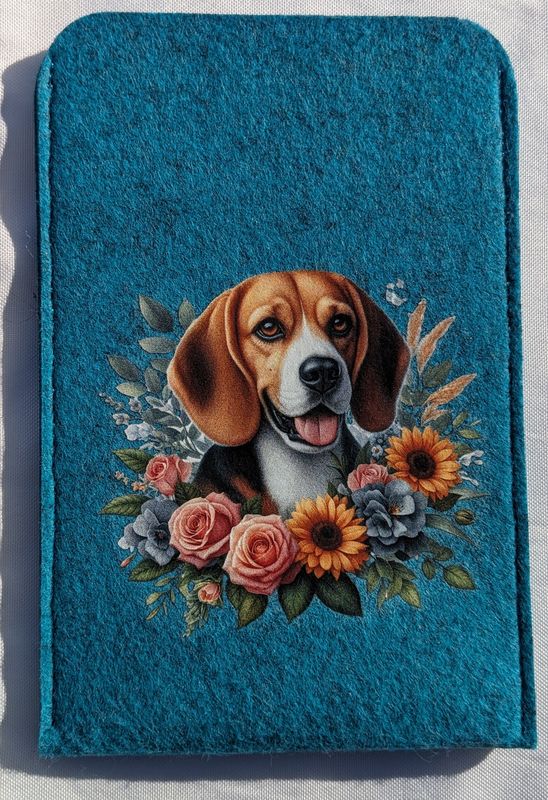 Impfpasshülle PETROL bedruckt