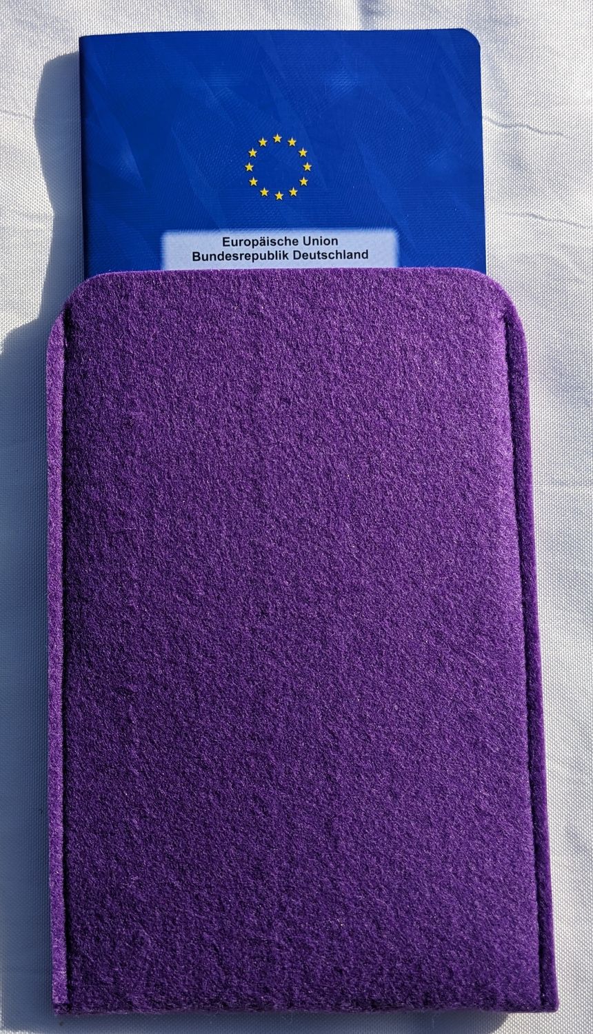 Impfpasshülle LILA unbedruckt