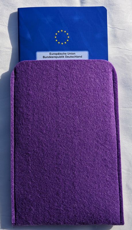 Impfpasshülle LILA unbedruckt