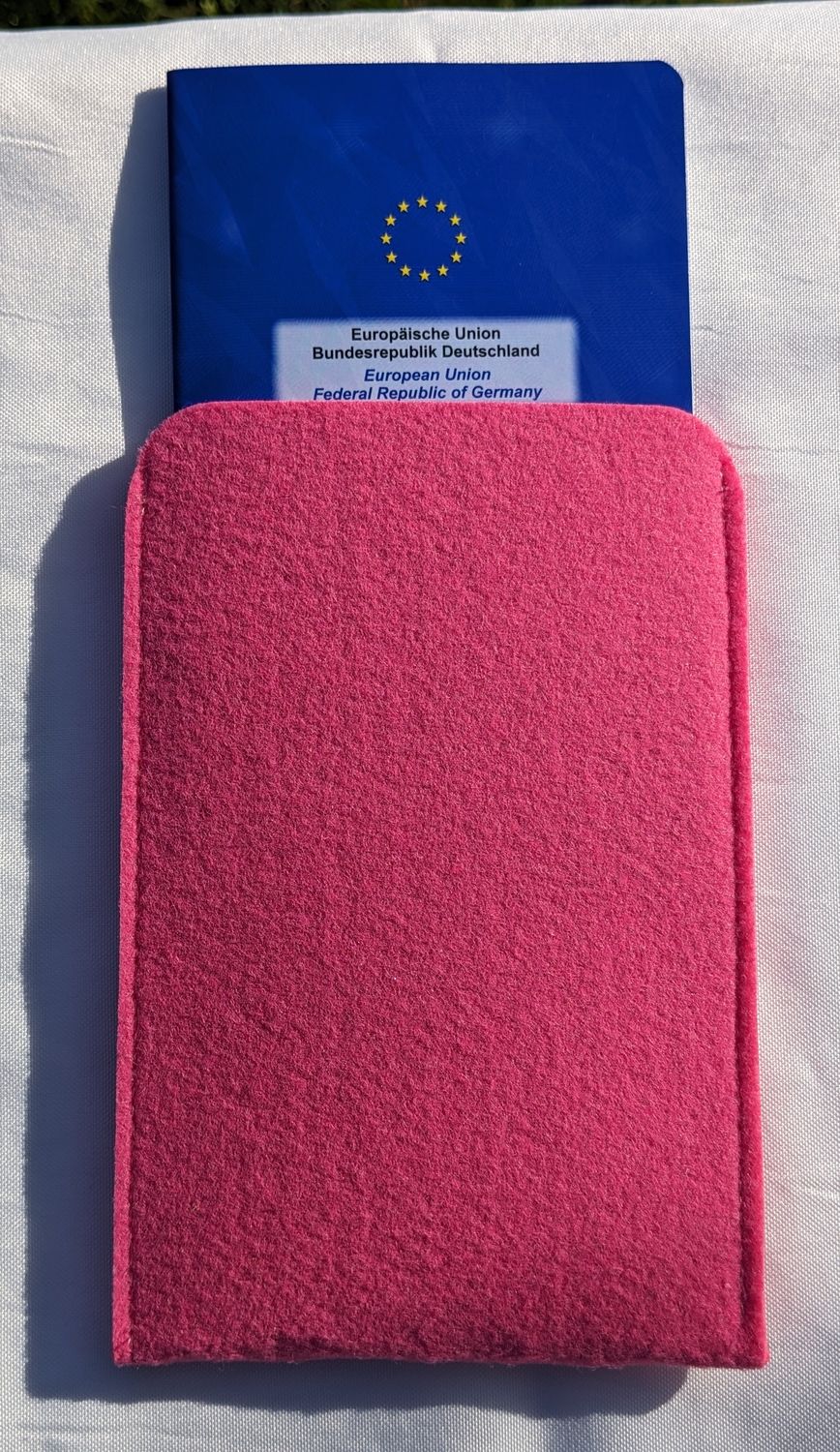 Impfpasshülle PINK unbedruckt
