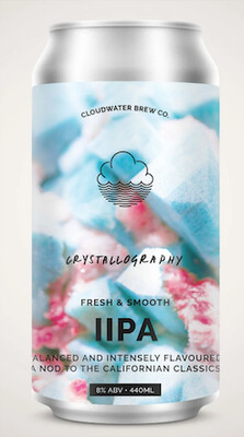CLOUDWATER BREW CRYSTALLOGRAPHY -  WEST COAST DIPA - No Solo Birra