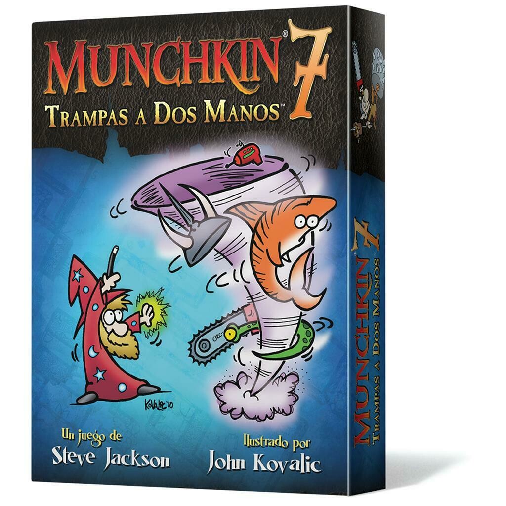 Munchkin 7 Trampas a dos Manos