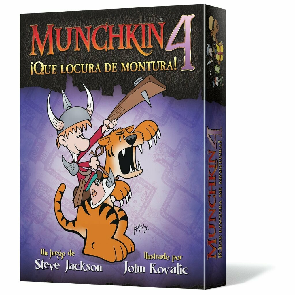 Munchkin 4 Qué locura de Montura