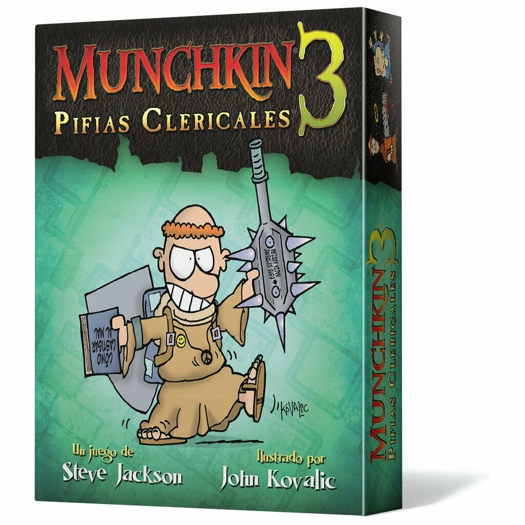 Munchkin 3 Pifias Clericales