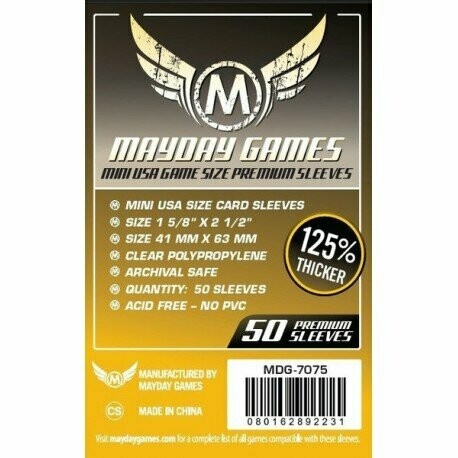 Fundas Mayday Mini Usa Premium (41x63mm) (50)