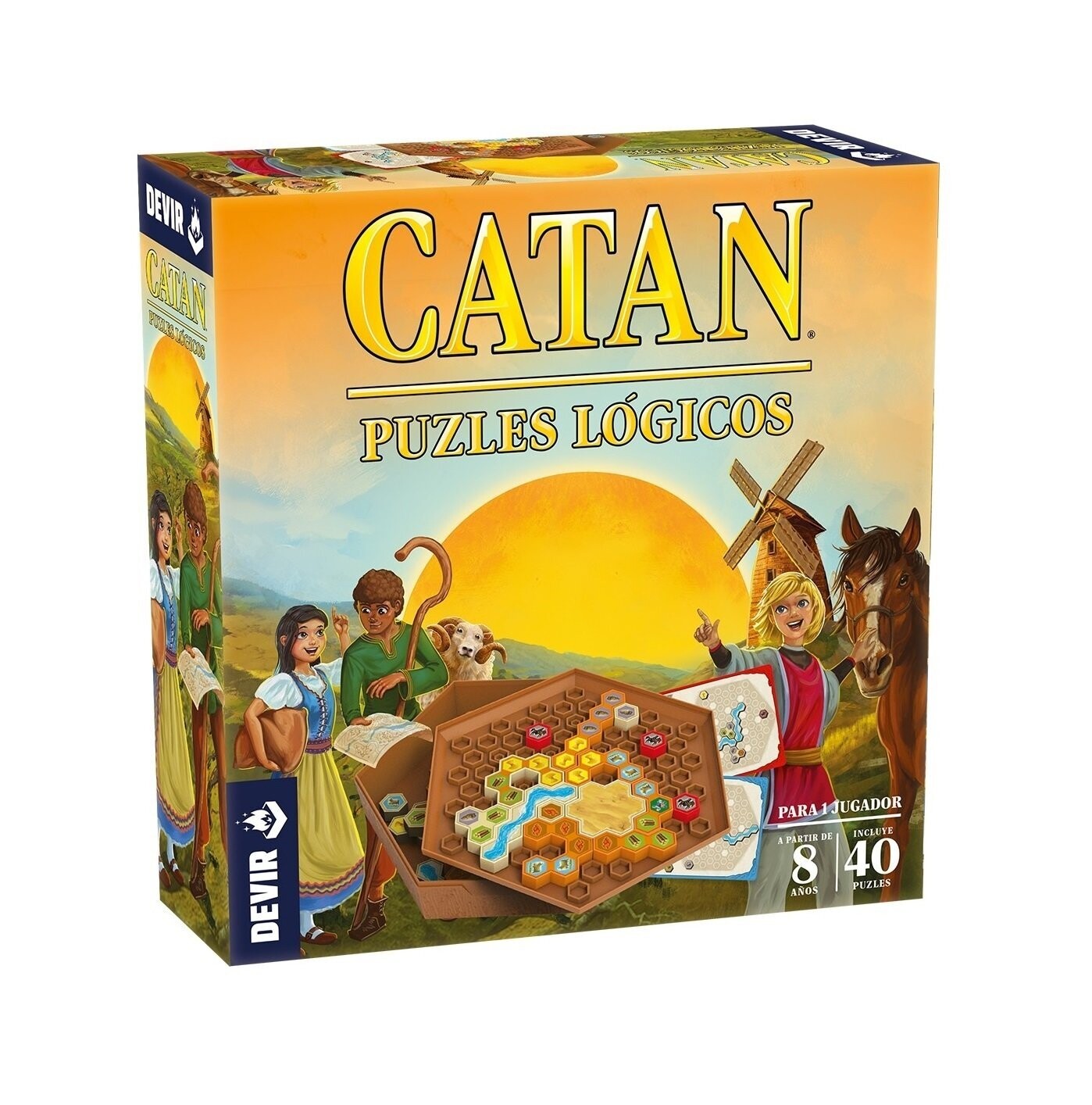 Catan Puzles Lógicos