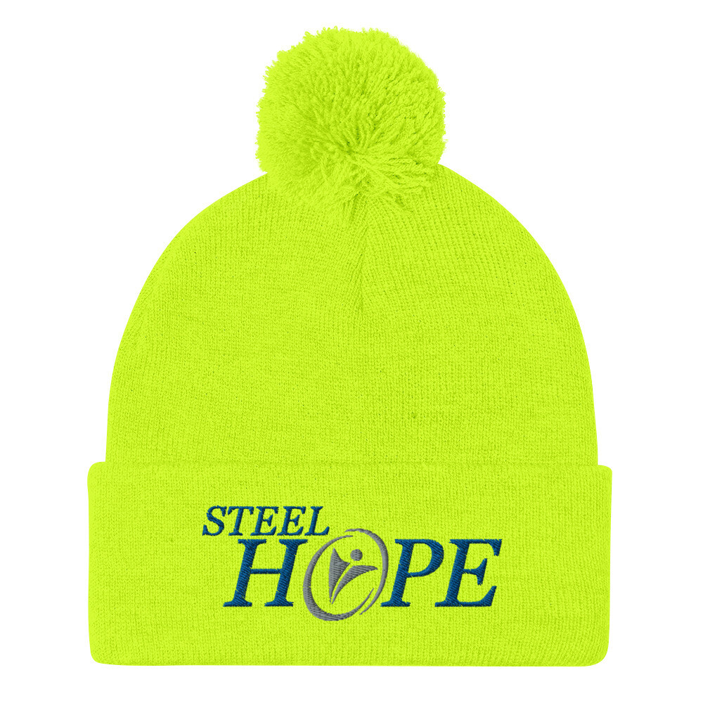 Steel Hope Silver others Pom-Pom Beanie