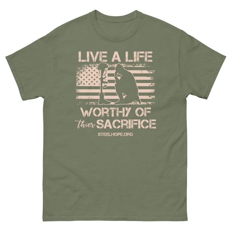 Live a Life Worthy classic unisex tee