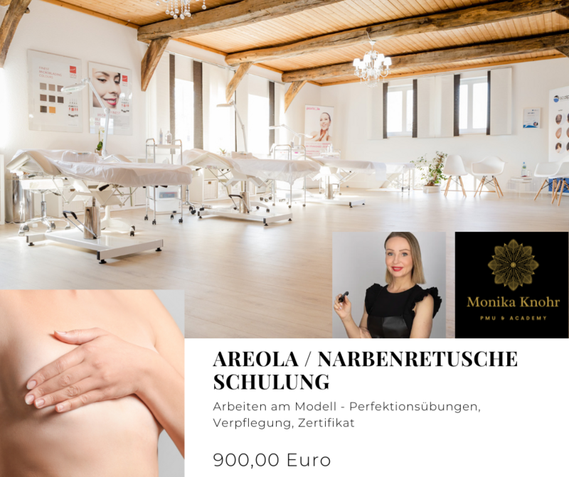 Areola Pigmentierung und Narben Retusche - 1 Tag Schulung Areola Pigmentierung und Narben Retusche - 1 Tag Schulung