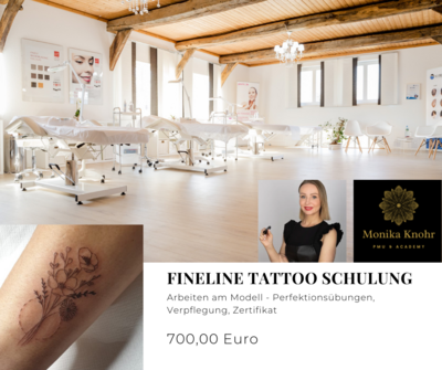 Fineline Tattoo - 1 Tag Schulung