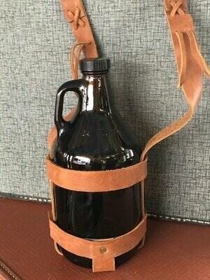 Brew on the moove - Leather Growler Carrier