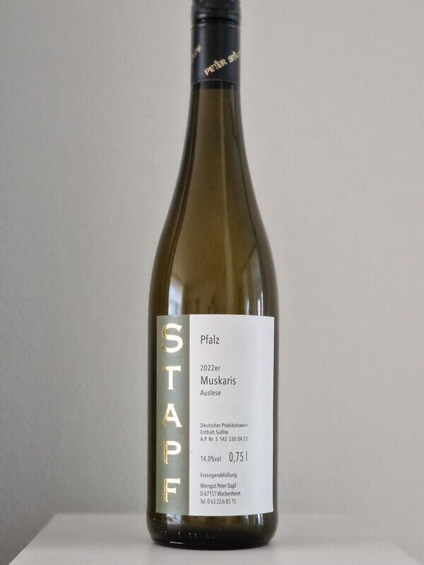 Muscaris Auslese edelsüß, 0,375 L
