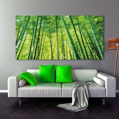 Bamboo Forest - Modern Luxury Wall art Printed on Acrylic Glass - Frameless and Ready to Hang