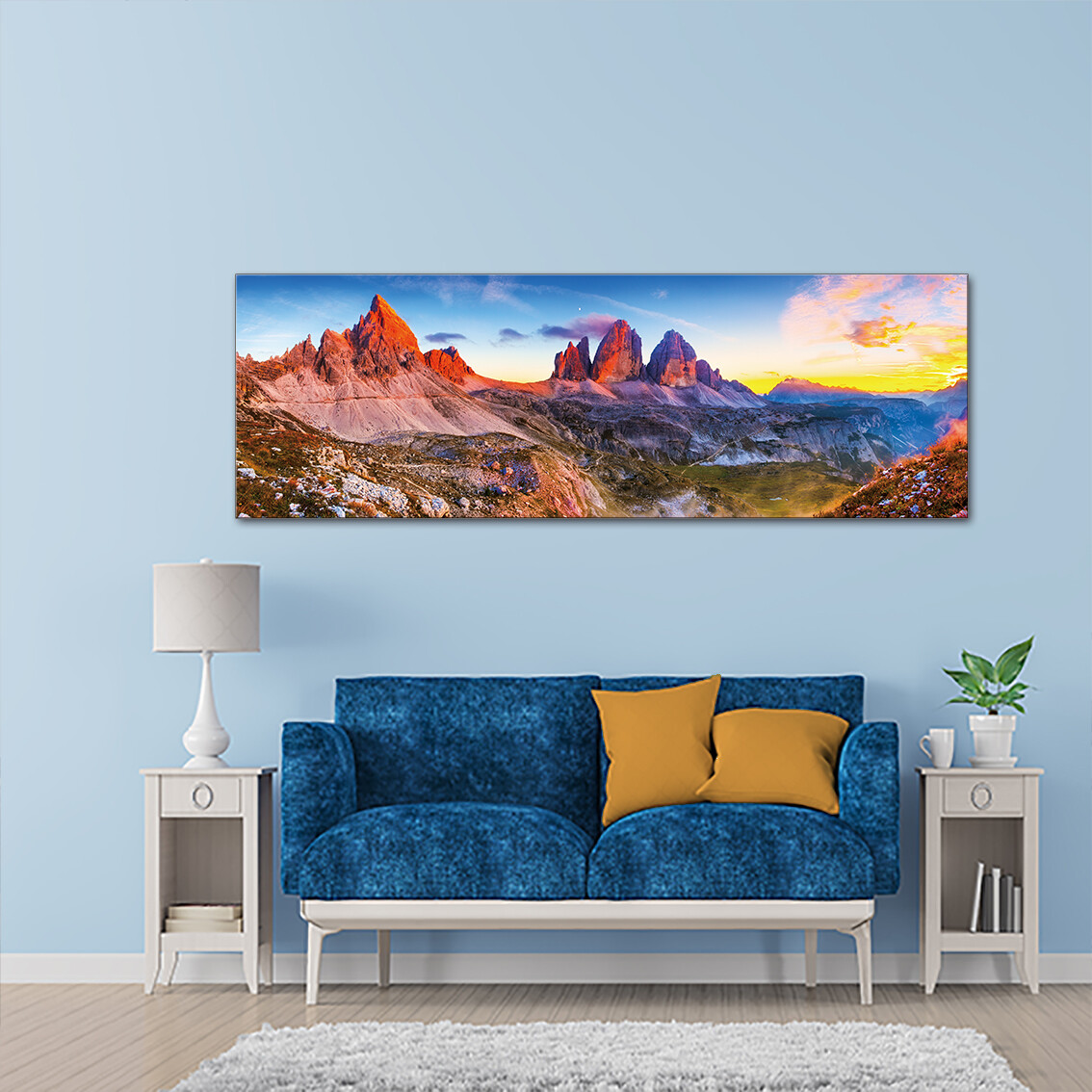 Canyonlands Utah National park - Modern Luxury Wall art Printed on Acrylic Glass - Frameless and Ready to Hang