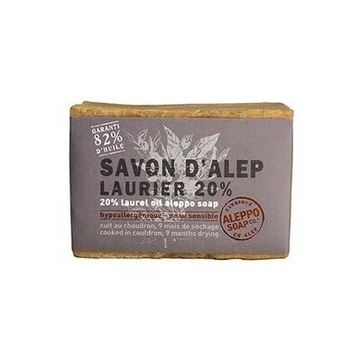 Традиционное Алеппское мыло (20% лаврового масла), 200г