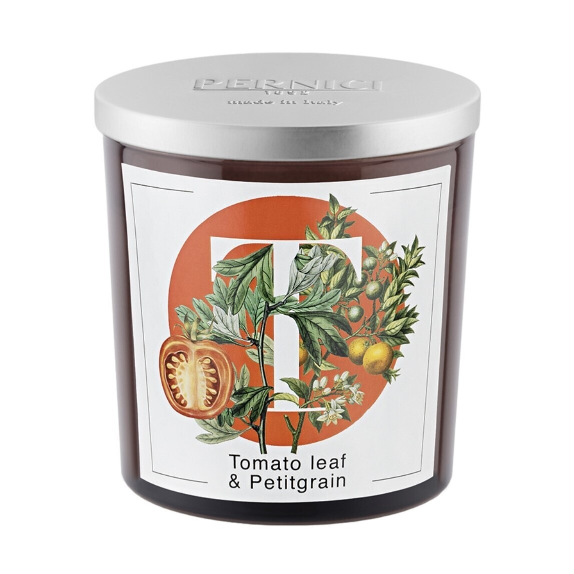 Свеча PERNICI Tomato Leaf & Petitgrain / Листья Томата и Петитгрейн, 350г