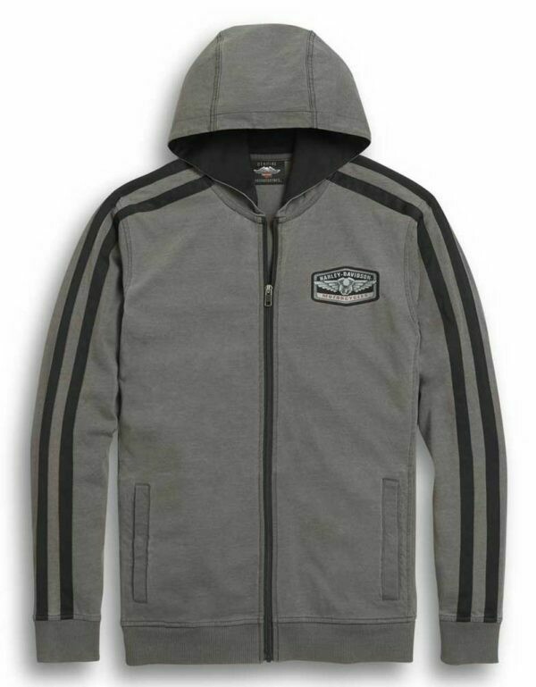 HOODIE-KNIT,GREY