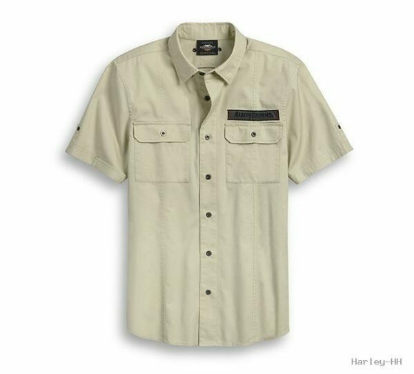 SHIRT-WOVEN,TAN
