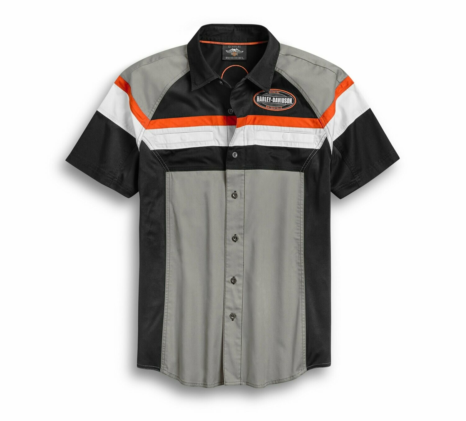 SHIRT-WOVEN,COLORBLOCK