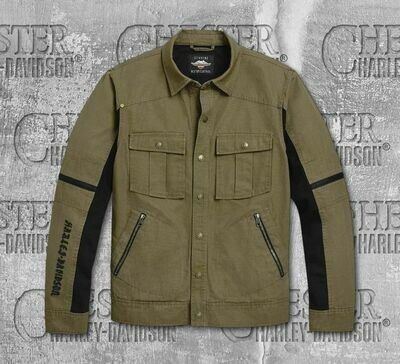 JACKET-WOVEN,GREEN