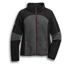 Women&#39;s Mixed Media Textured Knit Jacket