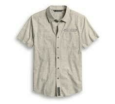 SHIRT-WOVEN,GREY
