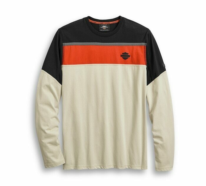 TEE-PERFORM MESH ACCENT,L/S,KN