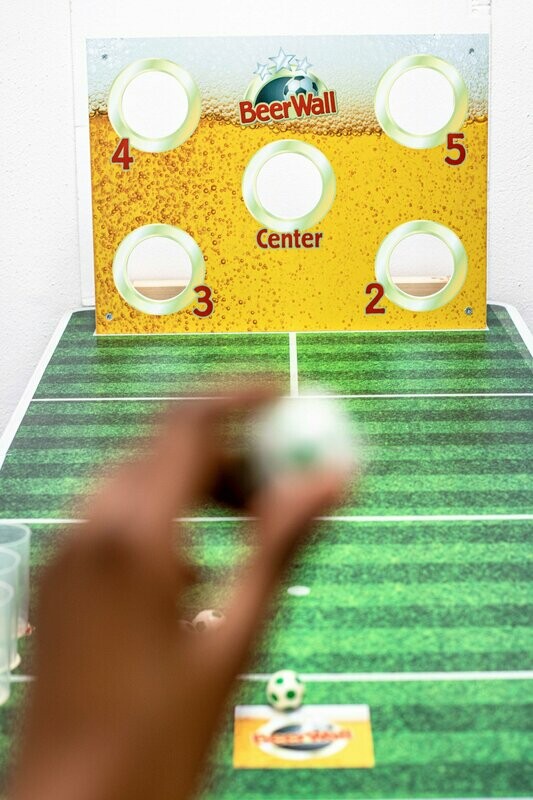 Centerball Beer Wall Spielfeld Centerball Beer Wall Spielfeld