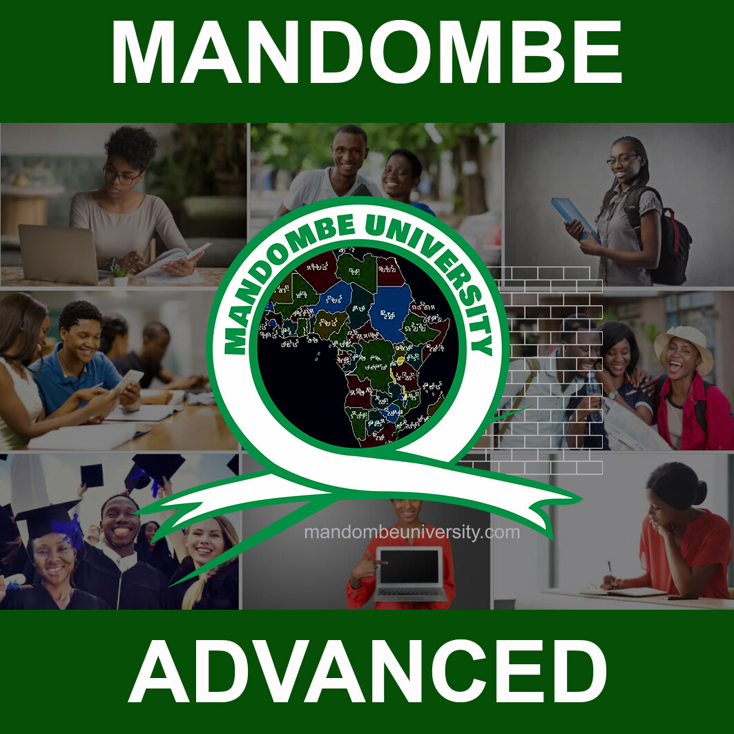 MANDOMBE - ADVANCED LEVEL