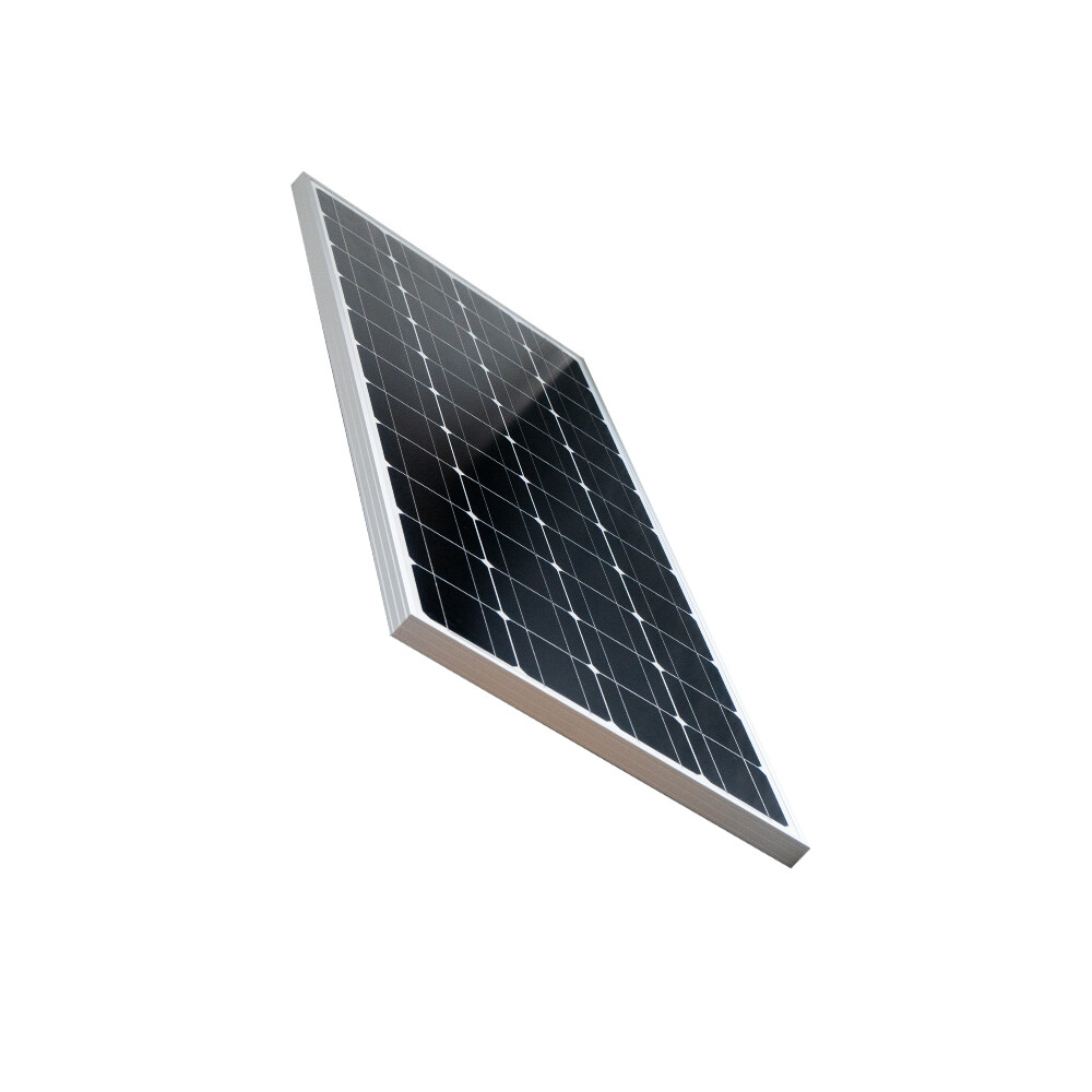 DENSON Solarpanel Set  100W (ohne Laderegler, mit Solarhalteecken und Dachdurchführung Solar)