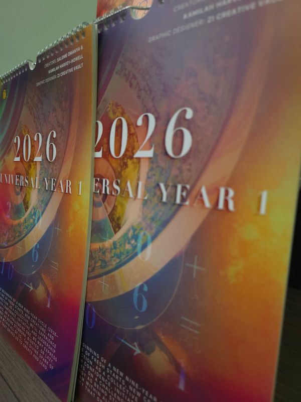 Deep Signs 2026 Calendar - Universal Year 1