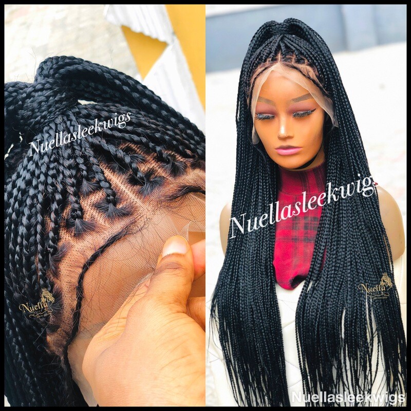 Knotless box braids