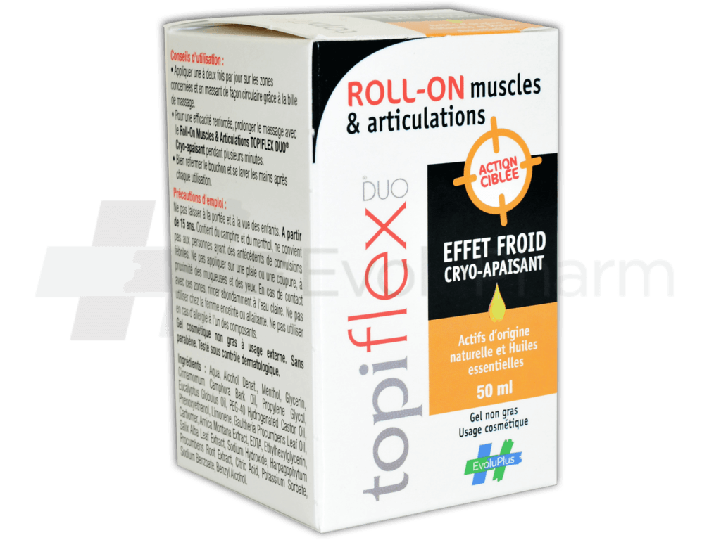 Topiflex Duo® Roll-on muscles & articulations