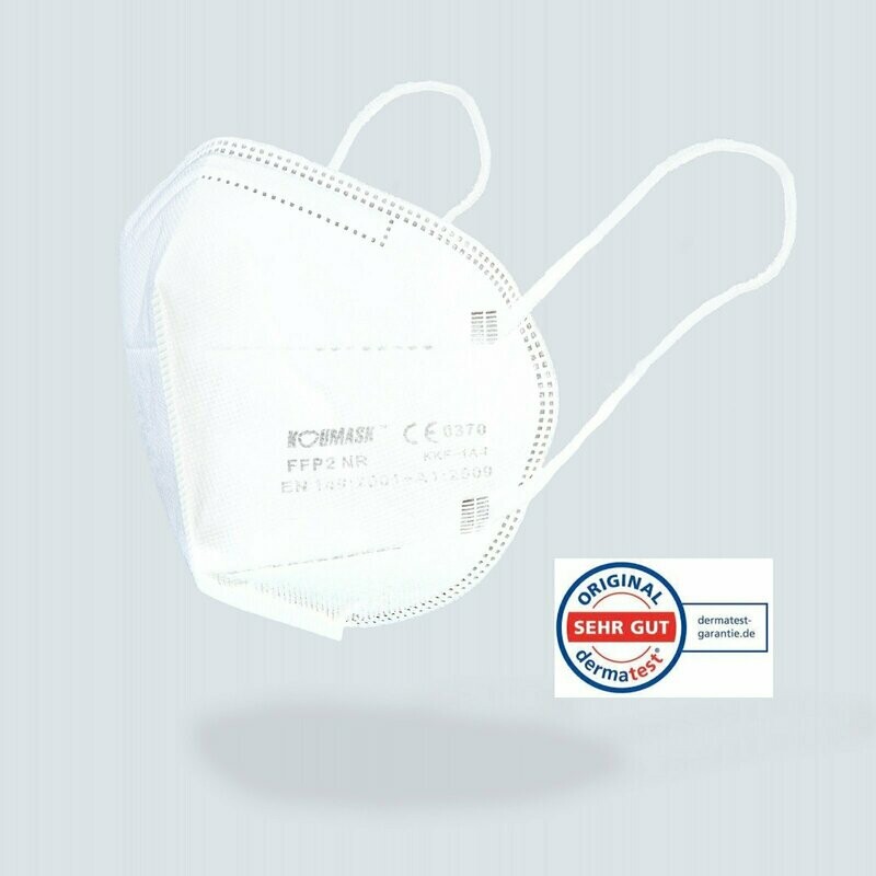 Premium FFP2 Maske von Koumask , 65 Stck. im Karton Premium FFP2 Maske von Koumask , 65 Stck. im Karton