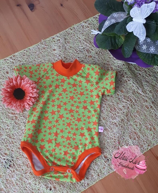 Handmade Body Größe 56/62 #Sterne