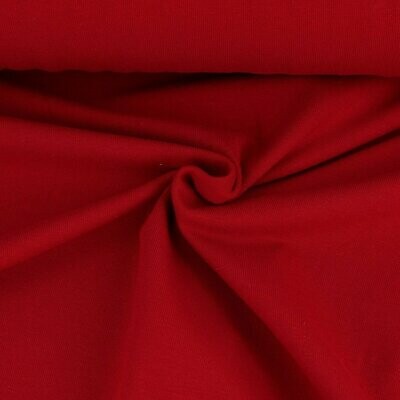 Bio Jersey Uni #rot kirsch