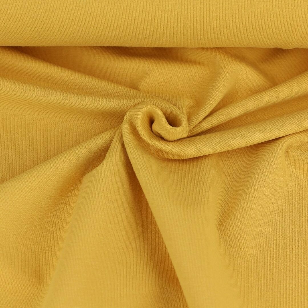 Bio Jersey Uni #gelb sonnenblume