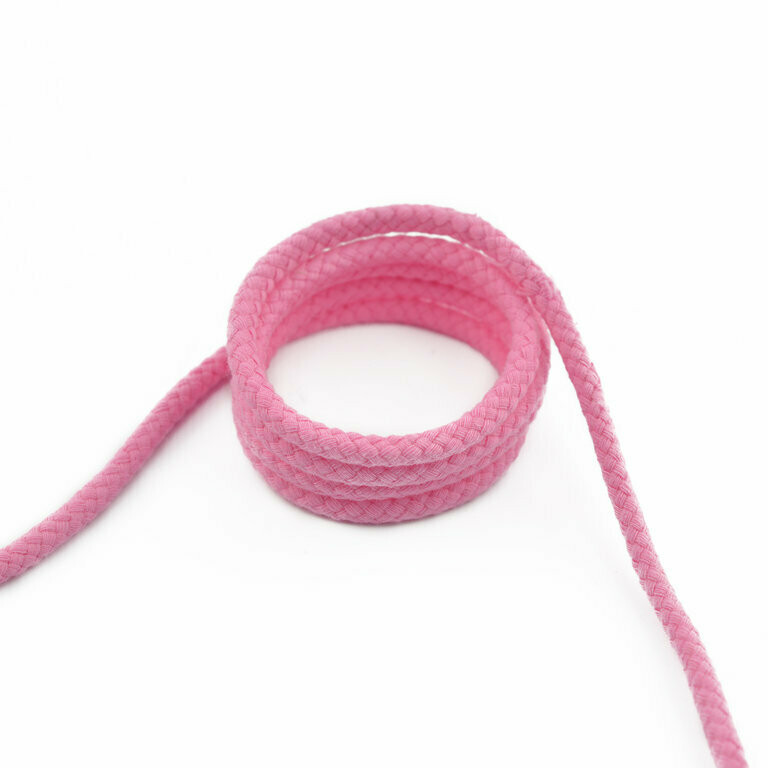 Ø 5mm Baumwollkordel #Baby-Rosa