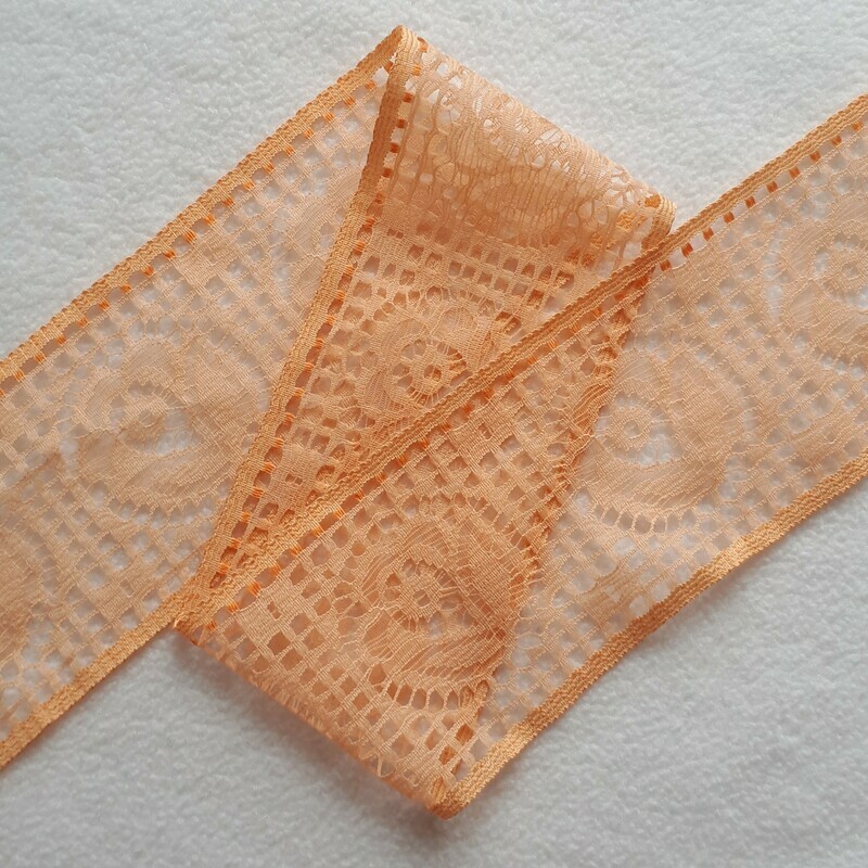 Tüllspitze  65mm #lachs
