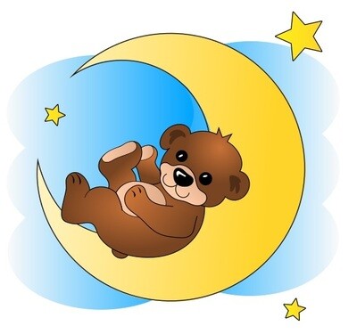 E-Book - Applikationsvorlage - Gute Nacht Tiere Bär