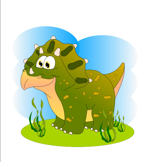 E-Book - Applikationsvorlage - Dinosaurier Dreihorn