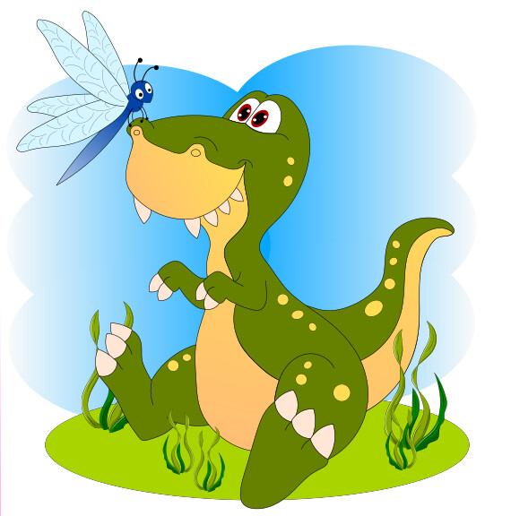 E-Book - Applikationsvorlage - Dinosaurier Scharfzahn