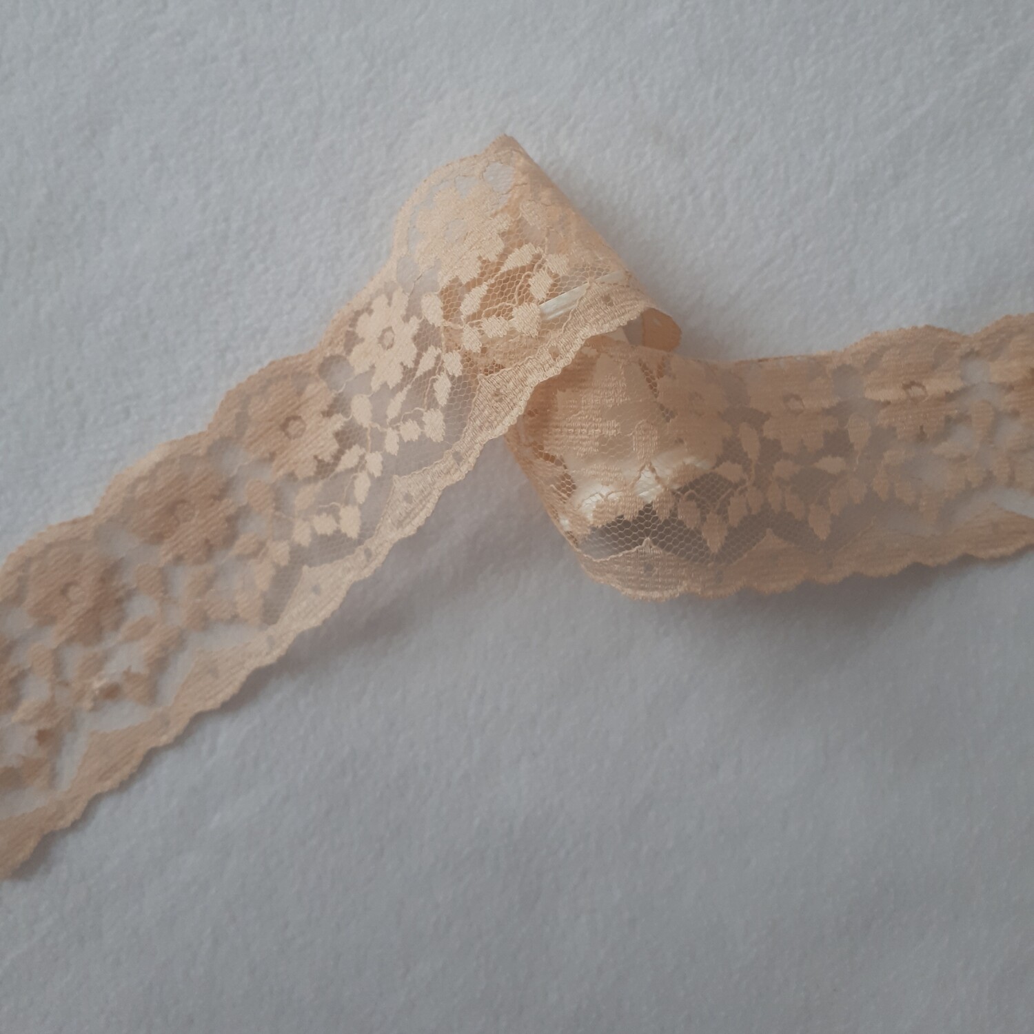 Tüllpitze  55mm #beige