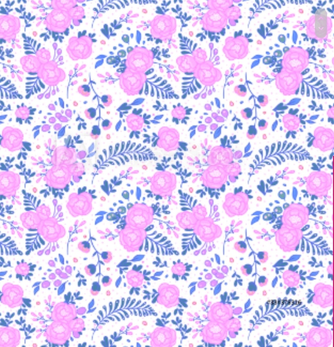 VB - EP Bio Jersey Lovely Flowers #flieder