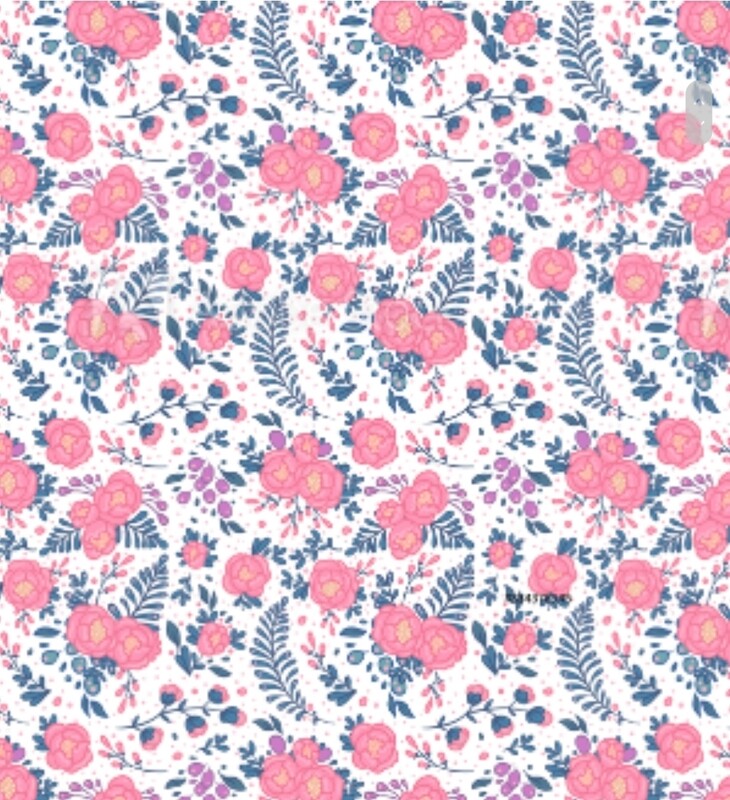 VB - EP Bio Jersey Lovely Flowers #lachs withe