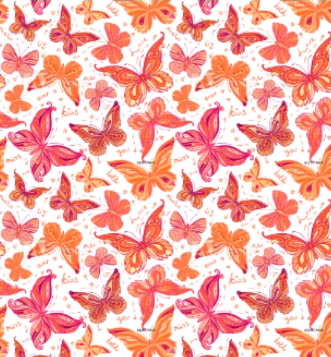 VB - EP Bio Jersey Lovely Butterfly #red