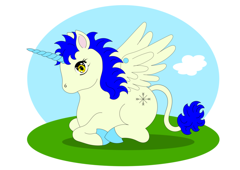 E-Book - Applikationsvorlage - Einhorn Yukito