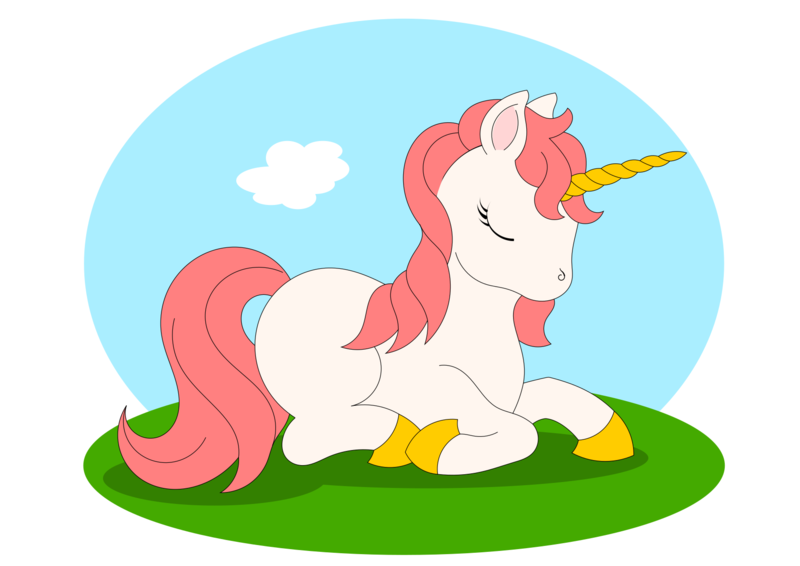 E-Book - Applikationsvorlage - Einhorn Yumeko