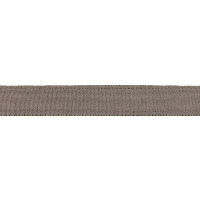 Veloursgummi 25mm Uni #taube