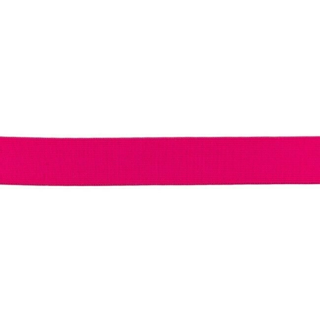 Veloursgummi 25mm Uni #magenta